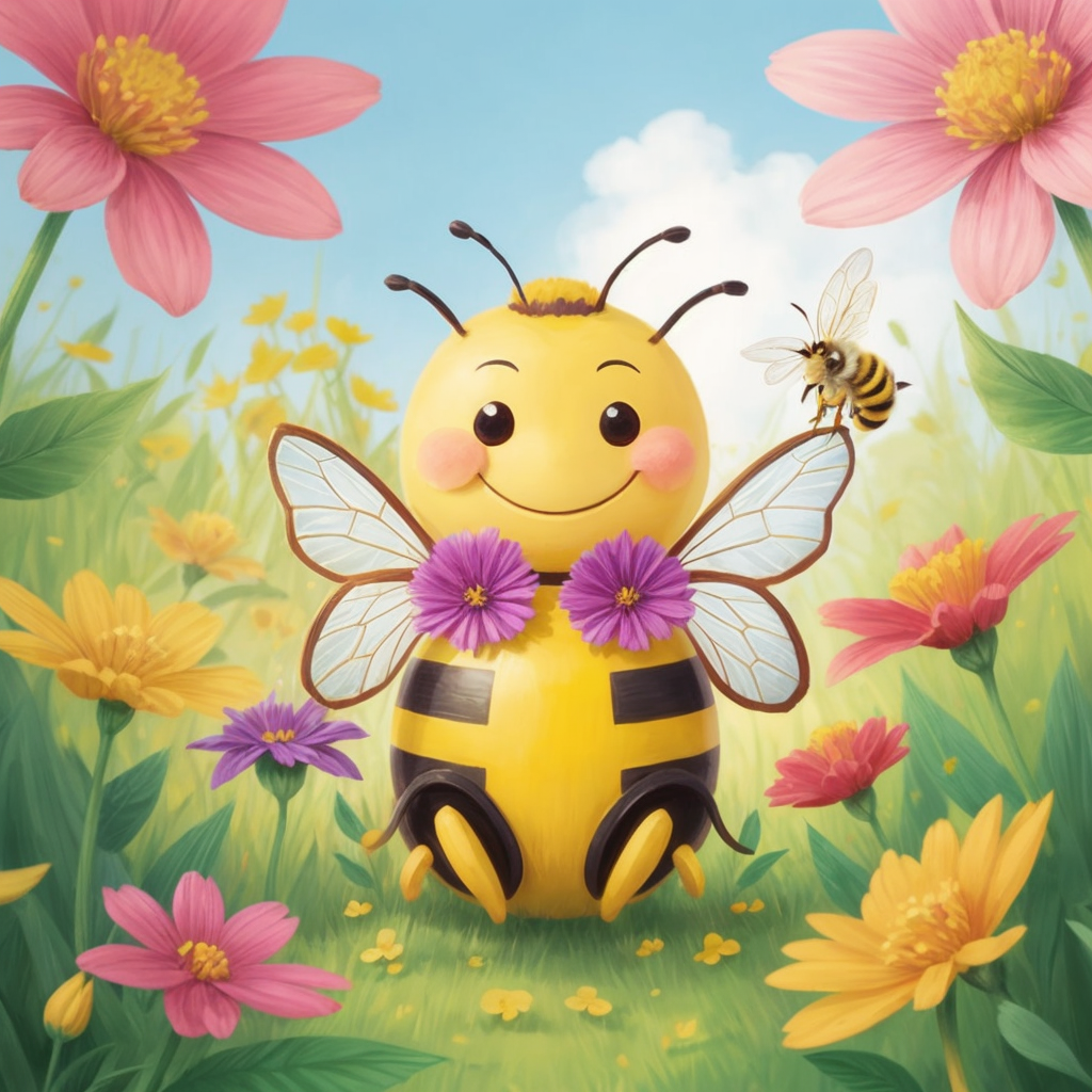 Benny the Brave Bee's Balloon Rescue