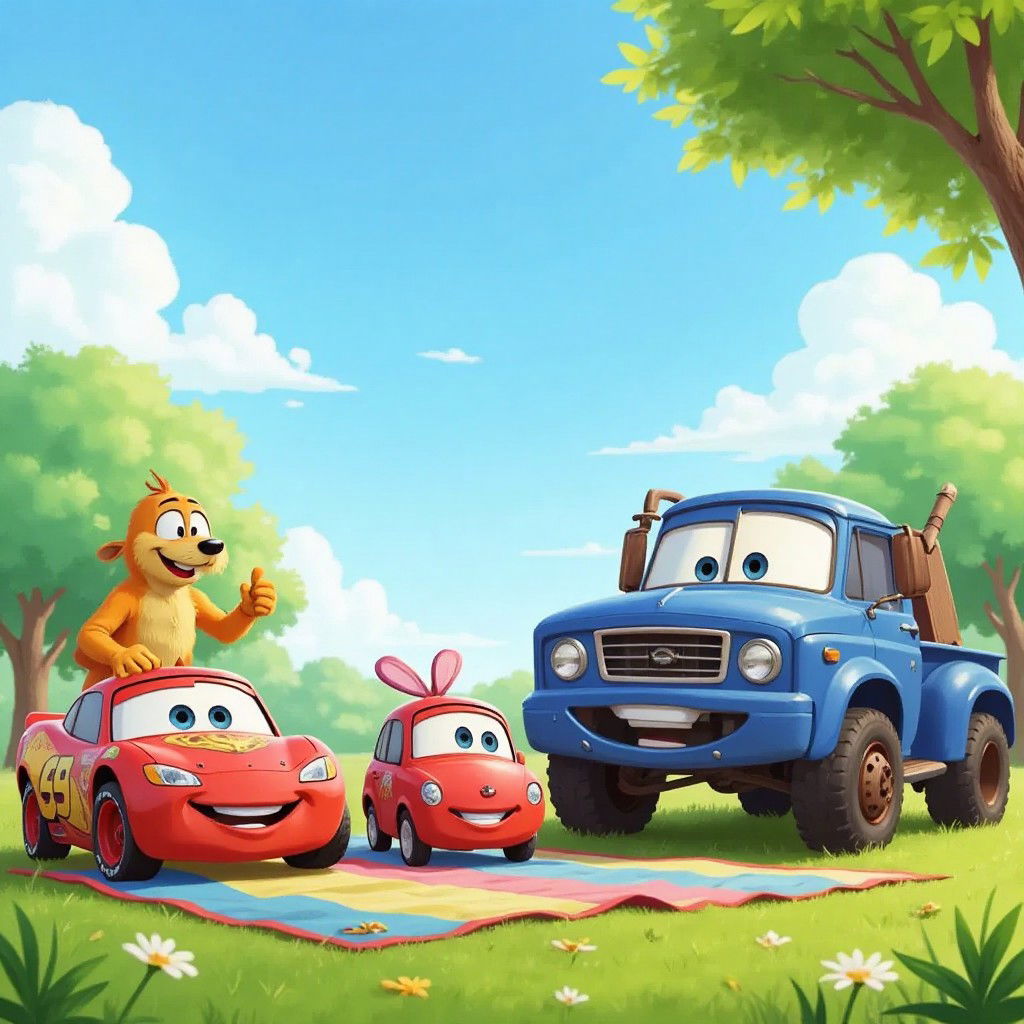 Чарівний день із машинками