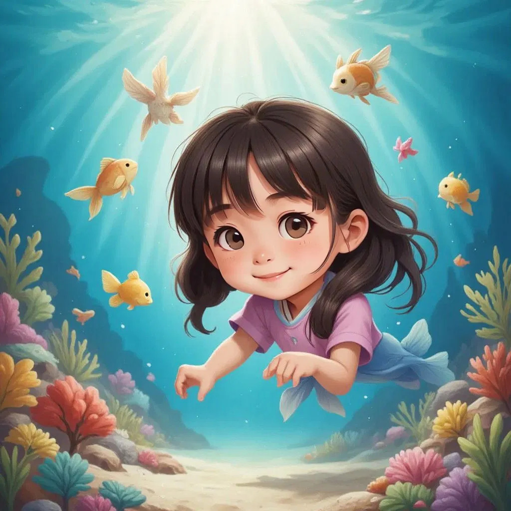 Cora the Mermaid adventures: learning math at sea