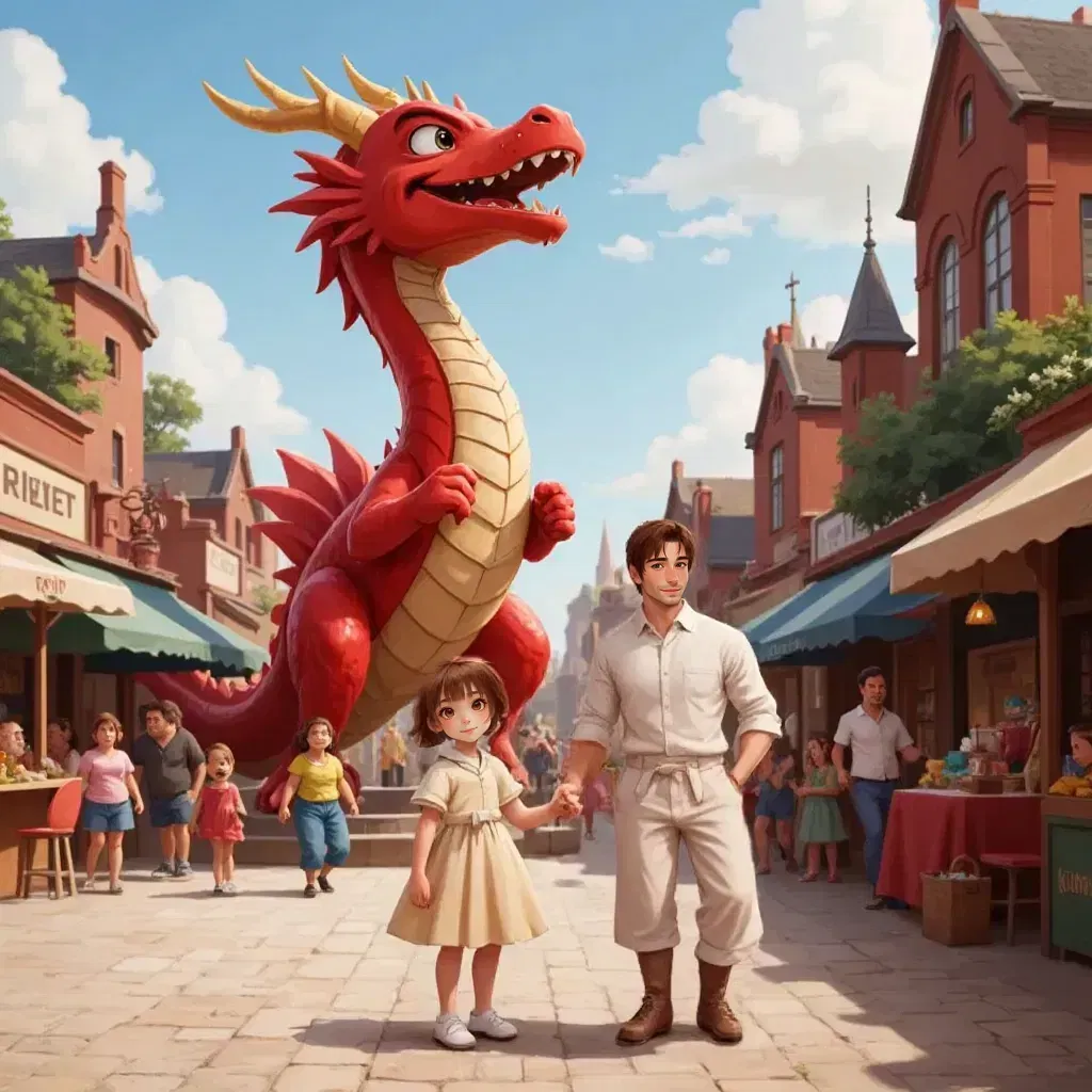 Lina and The Dragon's Celebration