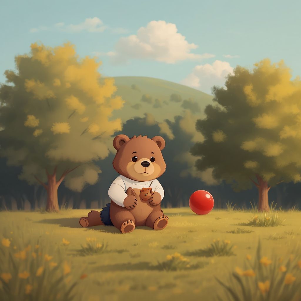 Little Bear's feelings All feelings are okay