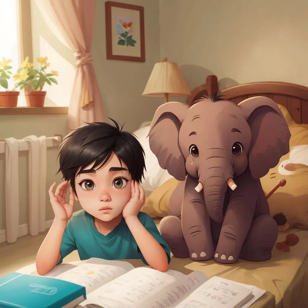 My roommates an elephant 