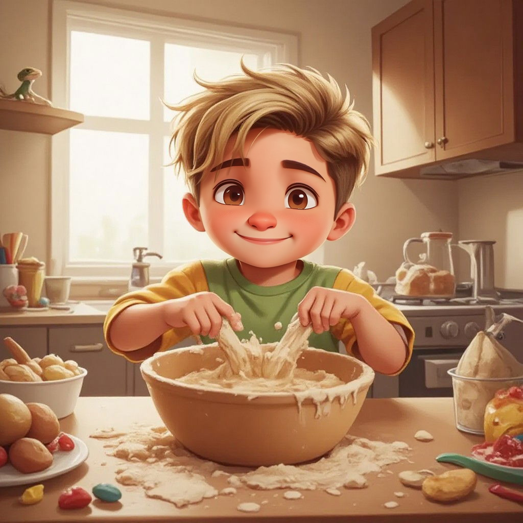 O garoto e a lagartixa