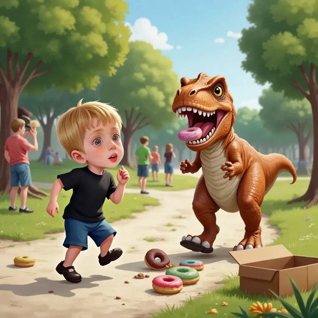 Rafe finds his donuts