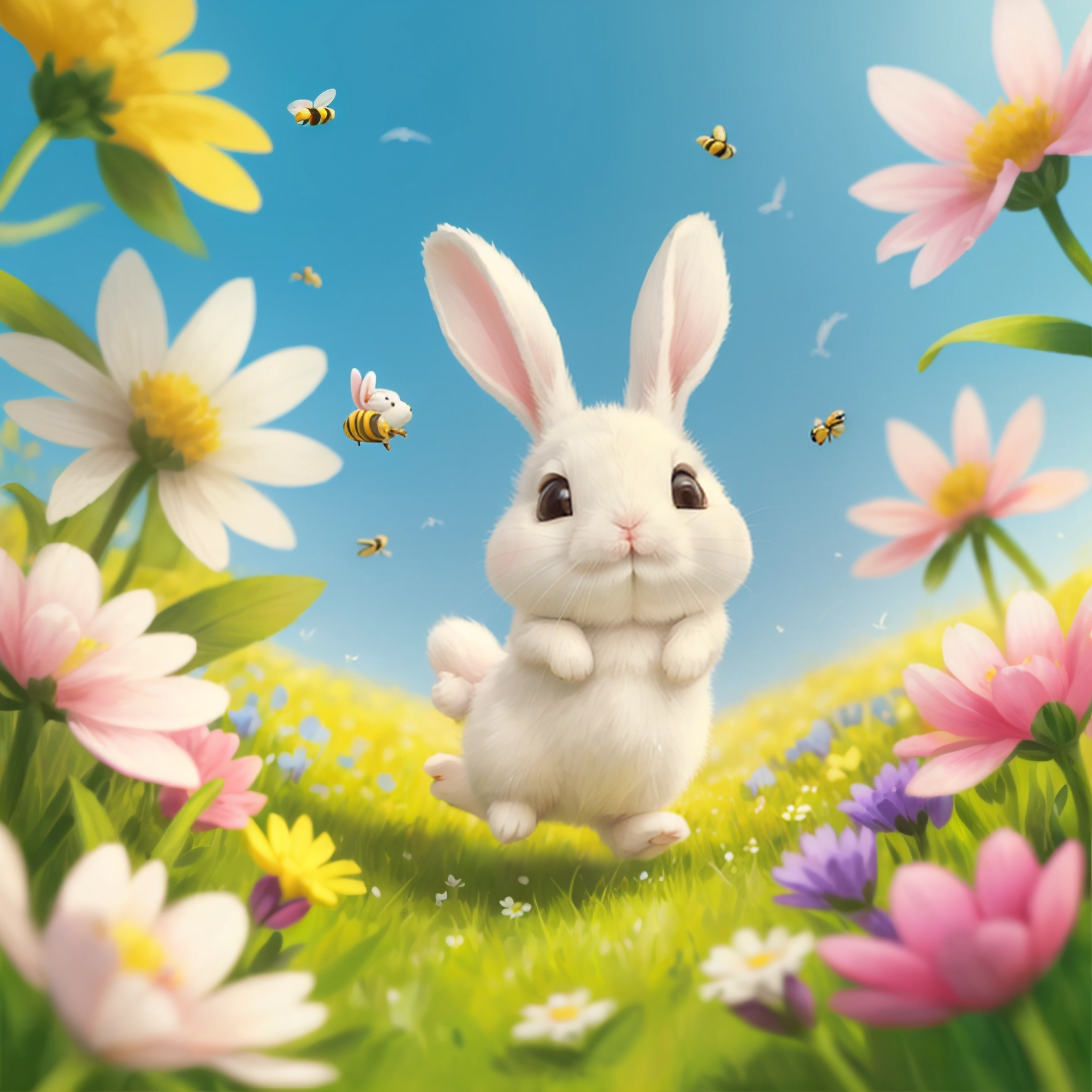 Sparky The brave(er) bunny