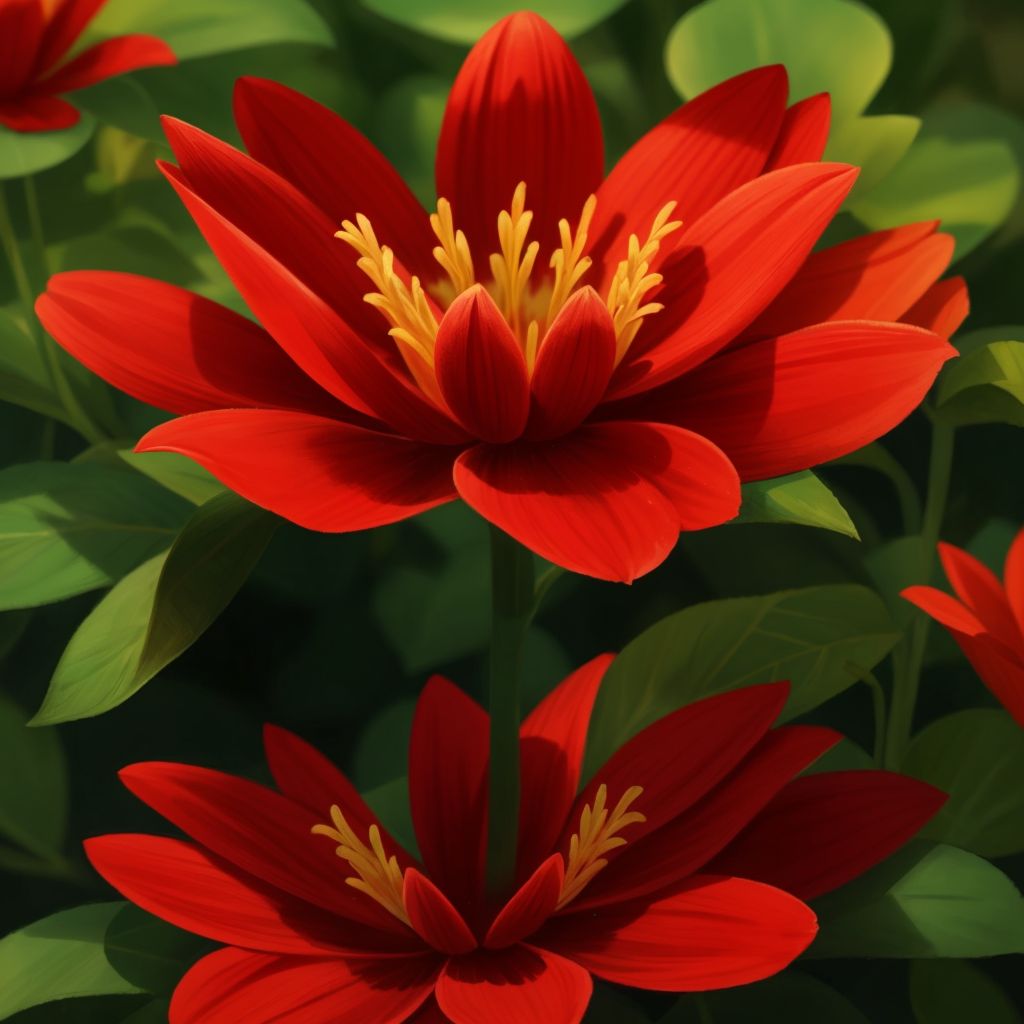 Spring Flowers' Garden Friends