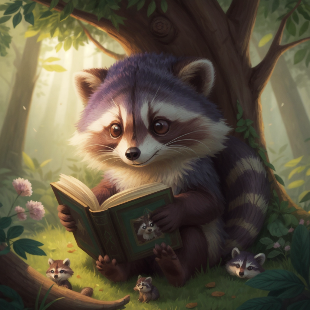 The amazing adventures of Carl the raccoon.