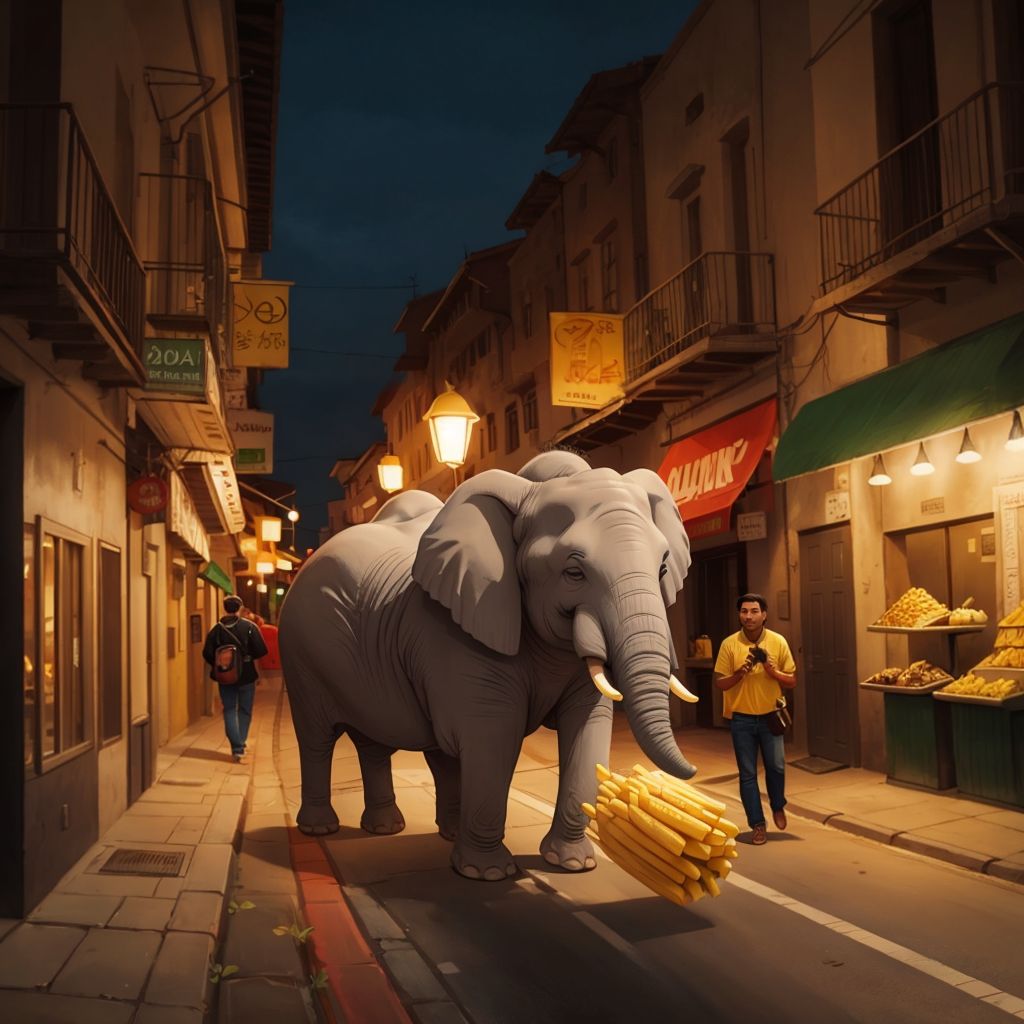 The Big Elephant Who Loved Elote