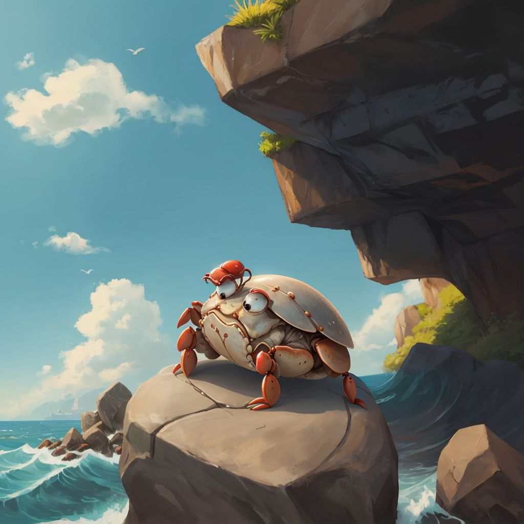 The Grumpy Crab Makes Friends