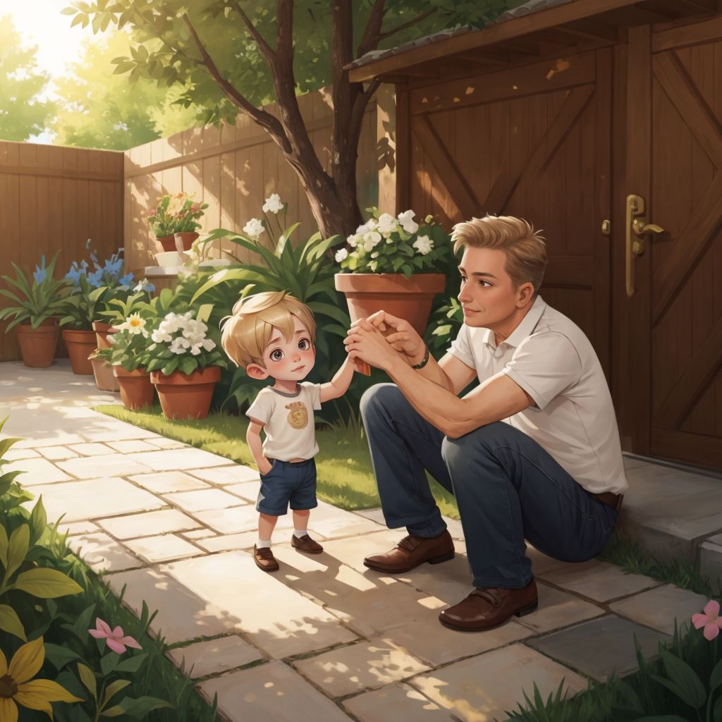 When daddy works away 