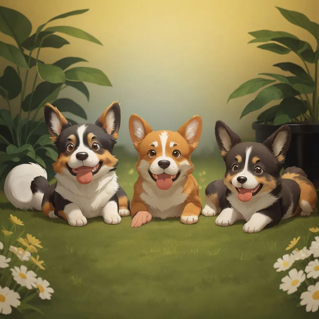 Wick, Maya Rudolph, and Benny 