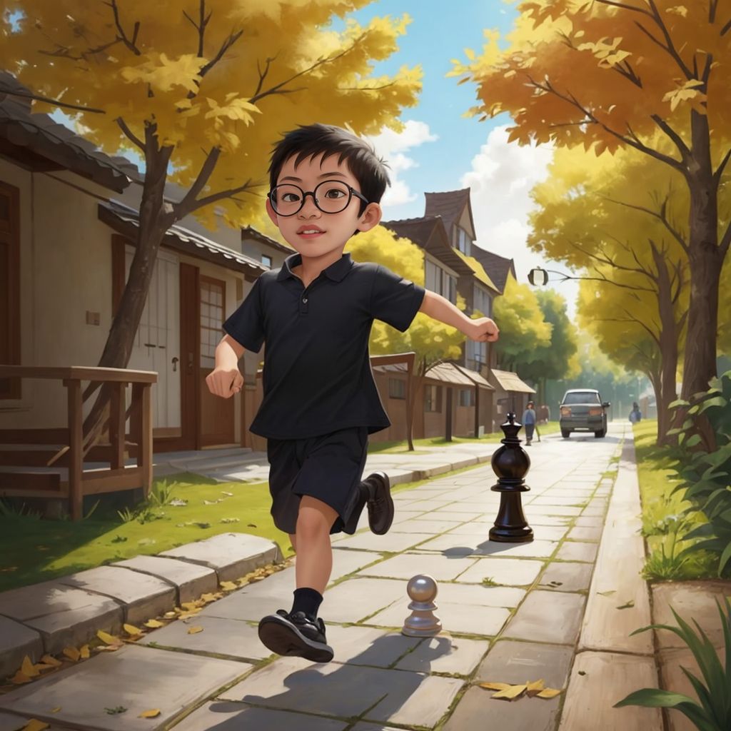 Yui plays chinese chess