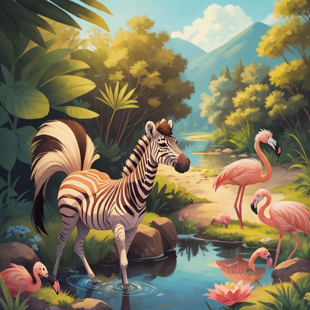 Zian the Zebra: The Tale of the Zoo of Gratitude 